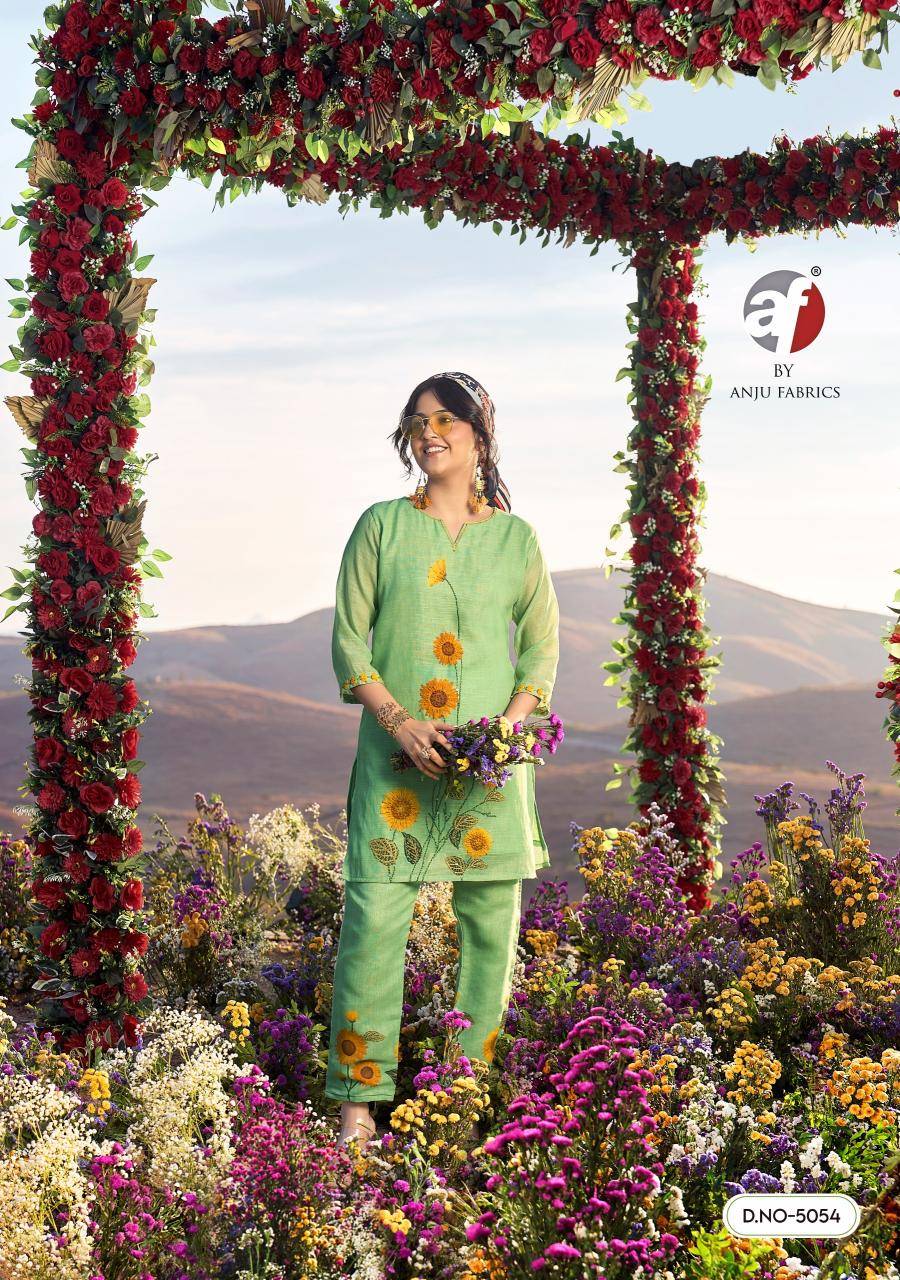 Anju fabrics royal peacock coord set Kurtis for sale in Mumbai